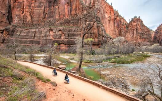 Riverside Walk in Zion National Park