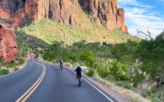 Road biking is a wonderful option for adventurers to Utah's national parks and monuments.