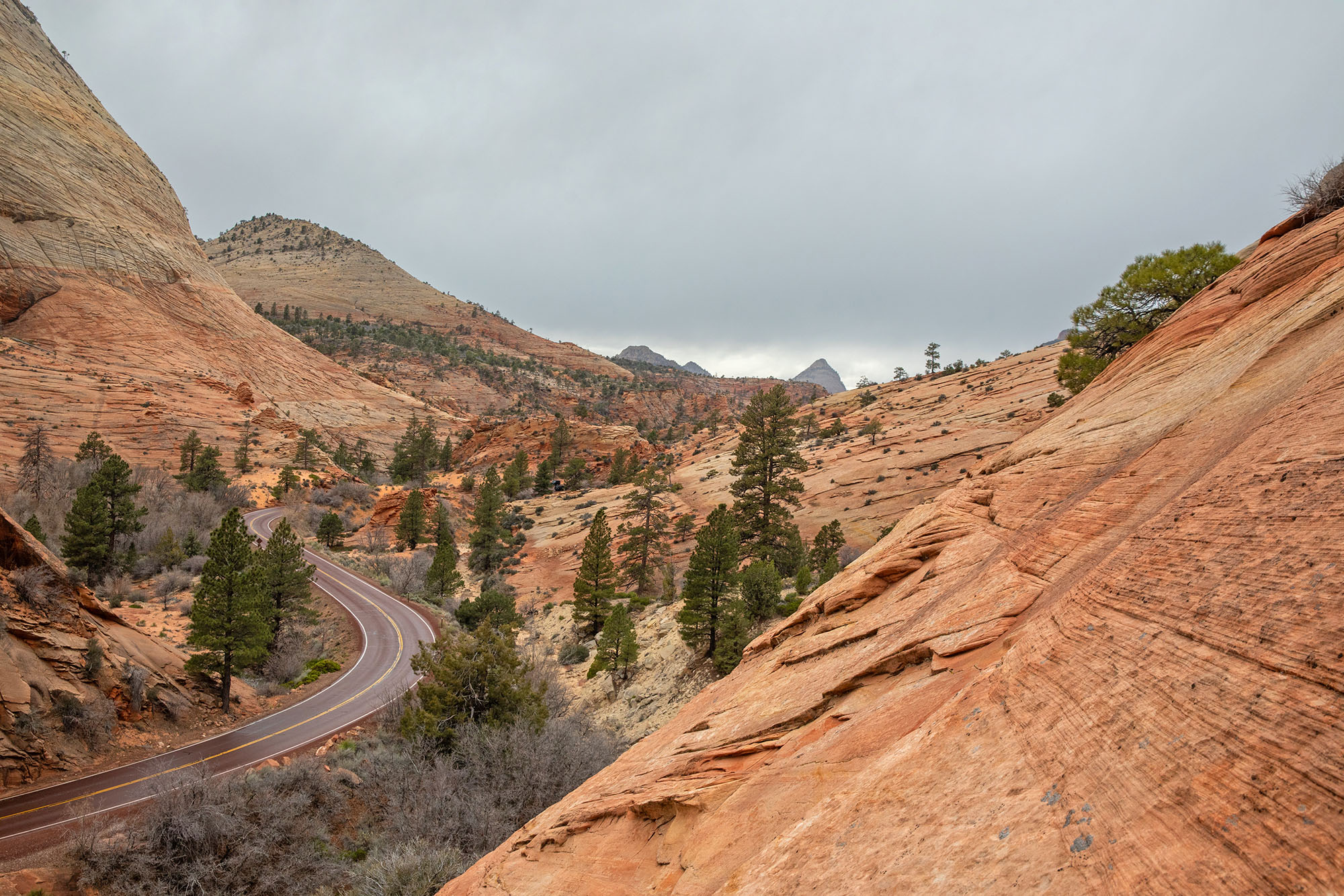 Beperking voor grote voertuigen op de snelweg Zion-Mt. Carmel
