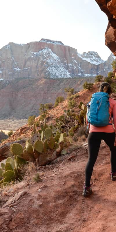 Hiking in Zion National Park