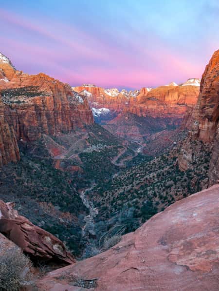 Zion Canyon Overlook