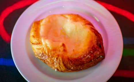 Their cheese danish is a taste of pure nostalgia made with rich European butter and a drizzle of creamed honey.