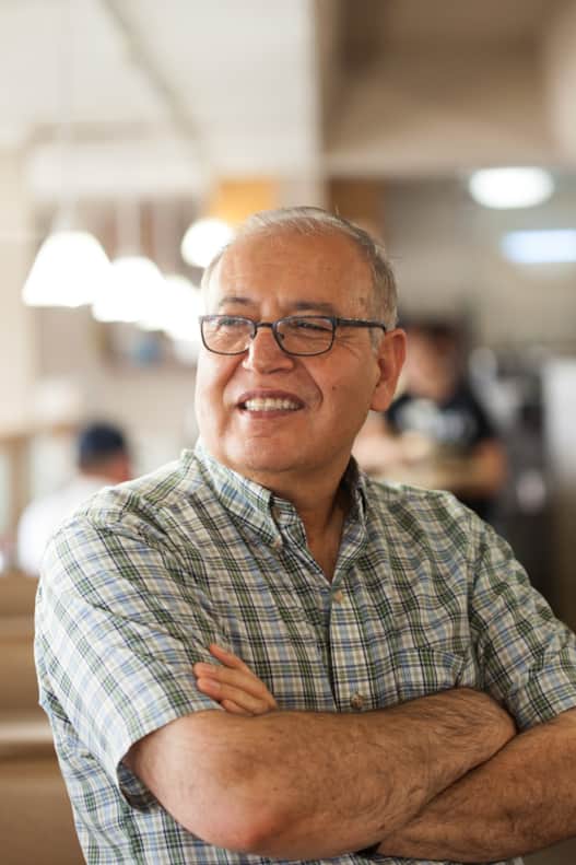 Saboor Saheli, Owner, Angie's Restaurant.