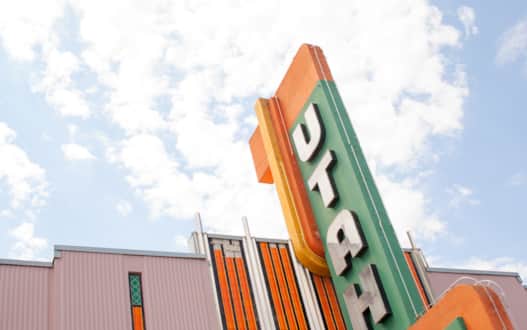 The Utah Theatre is home to classic films, live theatre and much more.