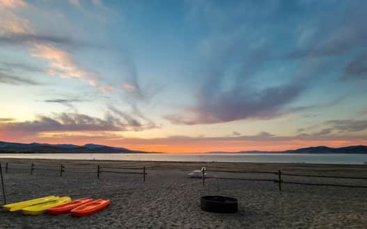 In the summertime, Bear Lake State Park brims with activity on and off the water