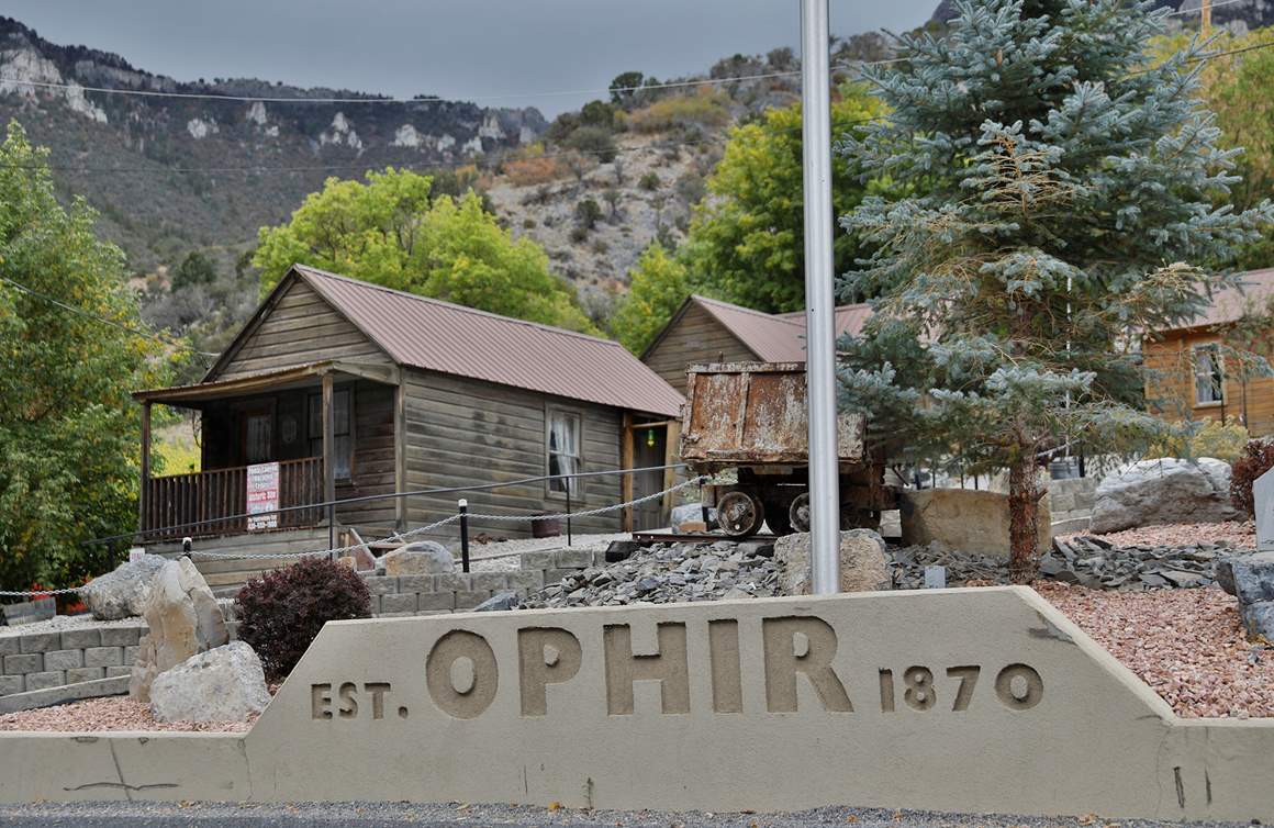 Haunted and Scary Ophir Ghost Town
