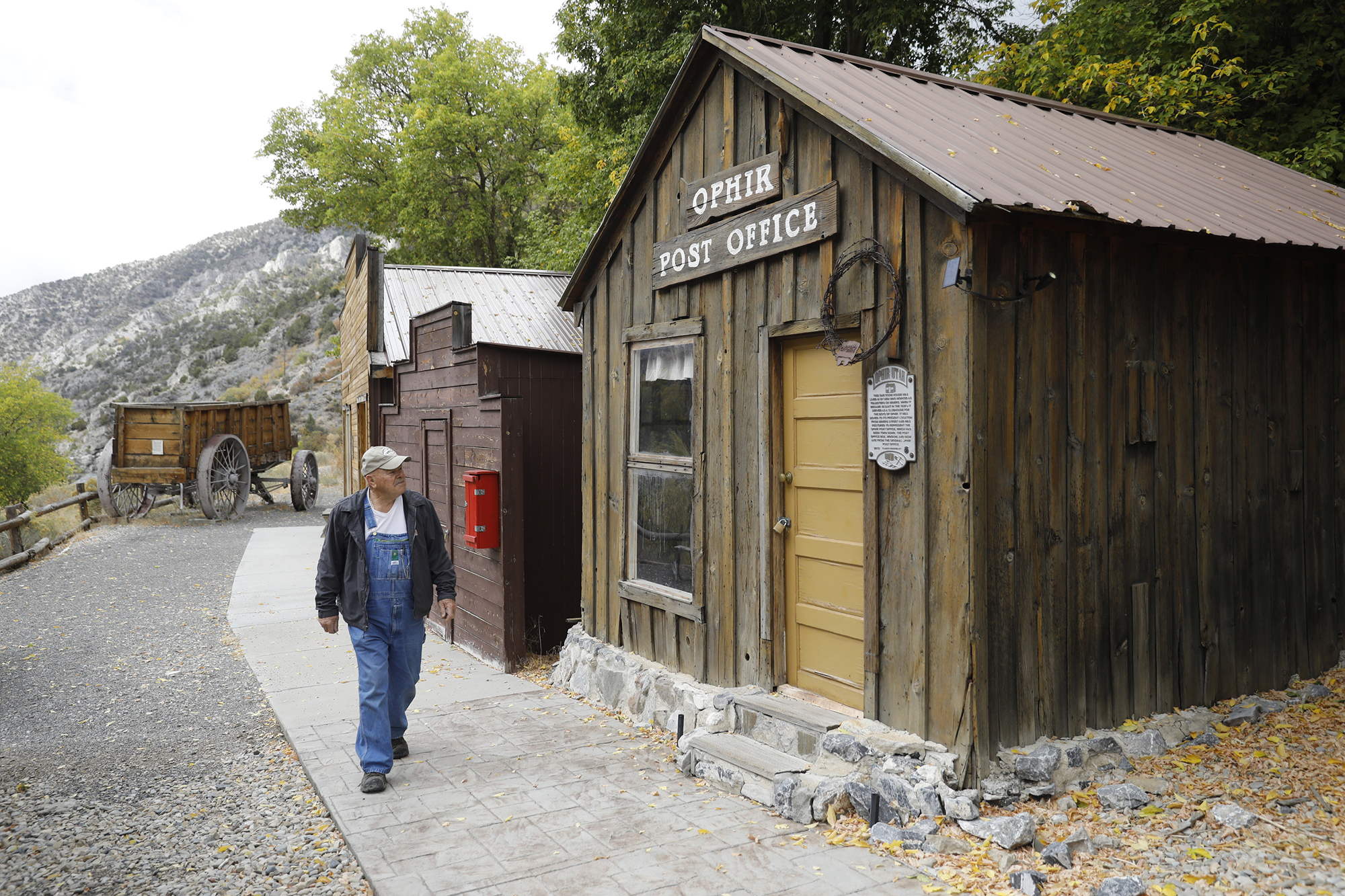 Once a mining boomtown of about 6,000, Ophir isn't completely a ghost town — about 30-40 people still call it home. 