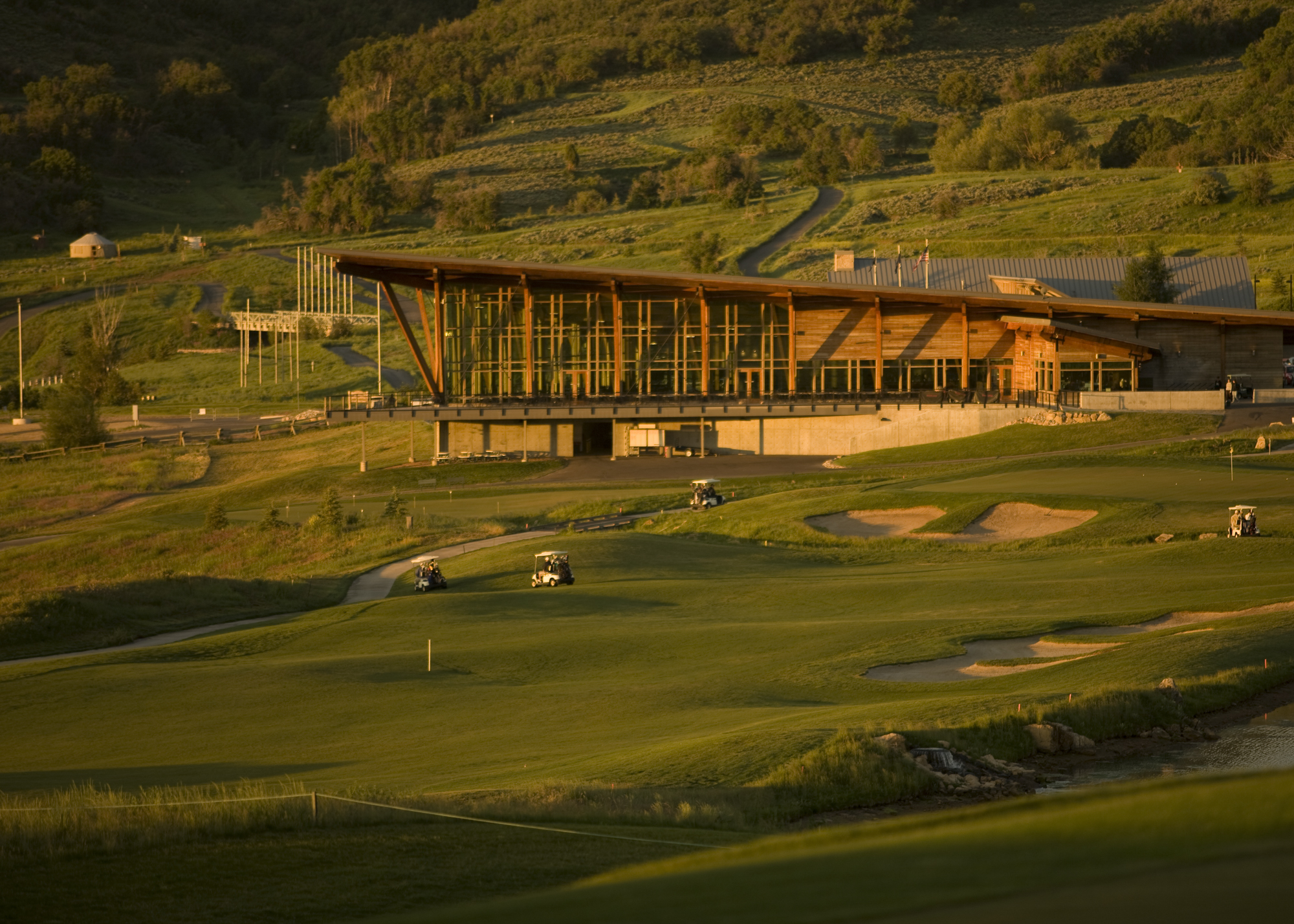 The golf course at Soldier Hollow.