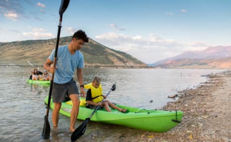 Are water sports more your thing? The Provo River, Deer Creek Reservoir and Jordanelle Reservoir all provide access to boating, sailing, fishing, paddleboarding and more.