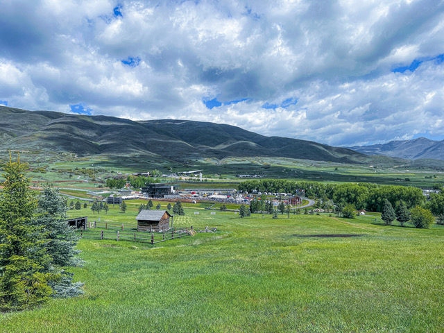 A view of the Soldier Hollow hillside.
