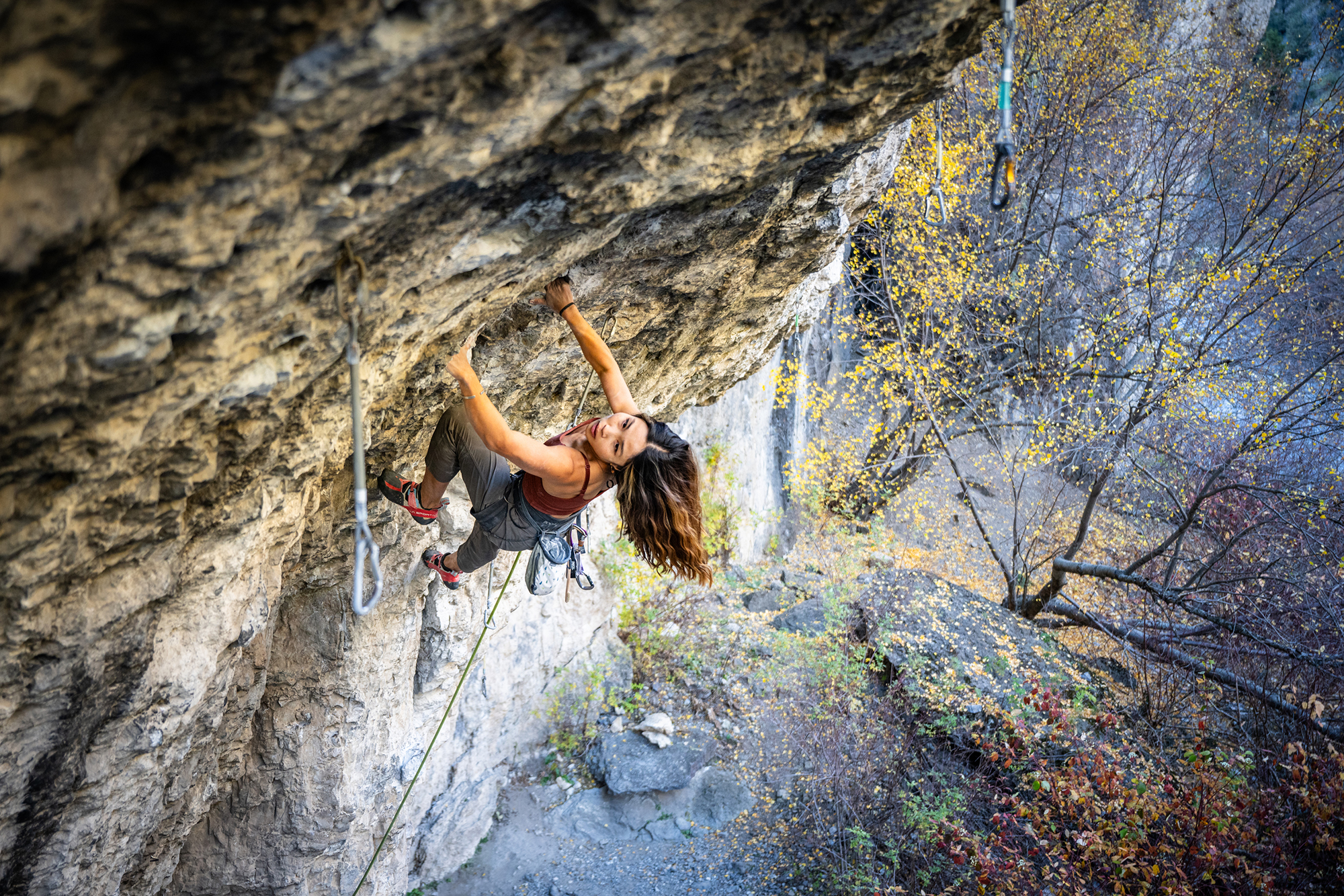 Logan Canyon has great sport rock climbing, boasting over 400 bolted routes, ranging from novice climbs to one of Utah's highest-rated routes.