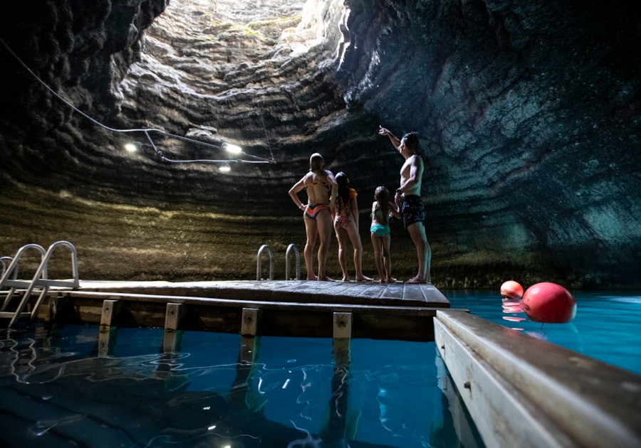 One of Utah’s most unique destinations, the Homestead Crater at the Homestead Resort in Midway is a geothermal hot springs that lives inside a 55-foot dome of limestone rock.