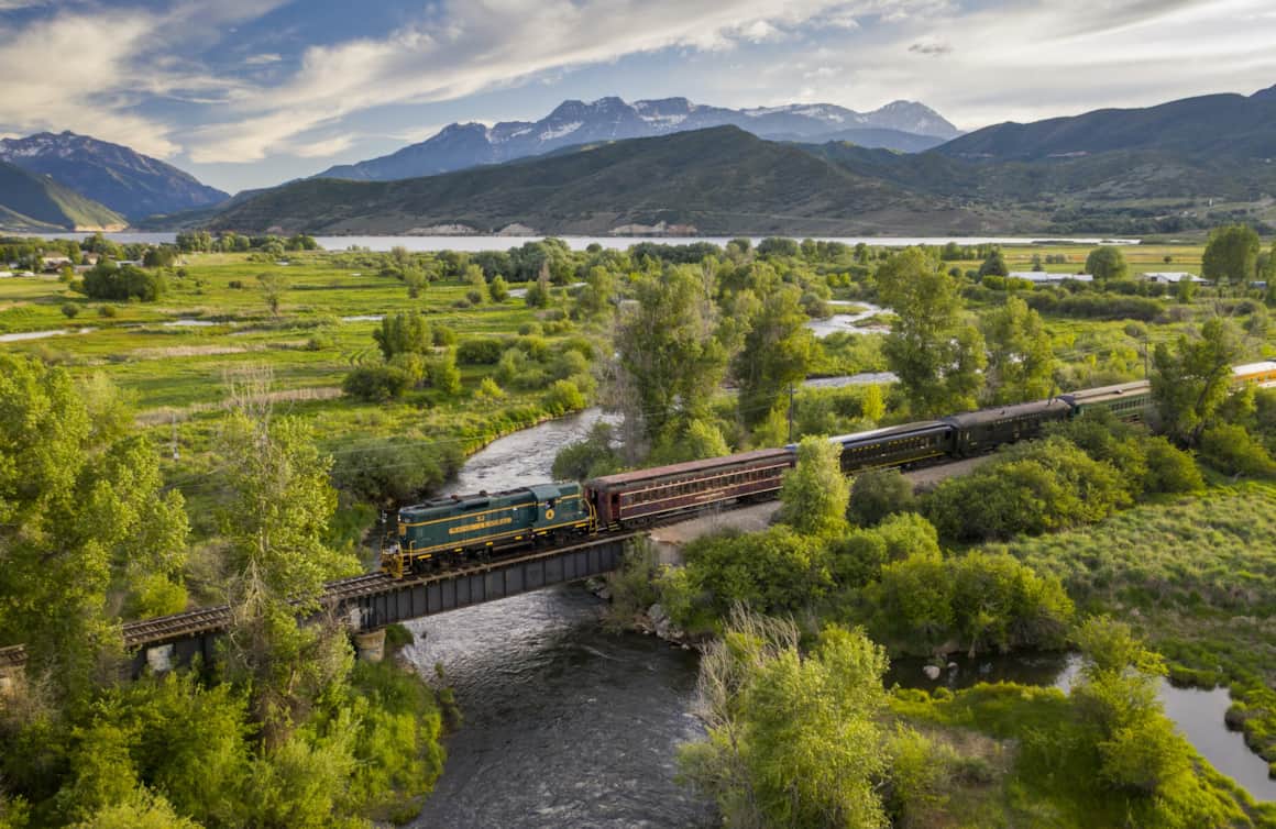 When arriving in the Heber Valley, you are rewarded with sweeping views of craggy peaks surrounding lush, green lowlands.