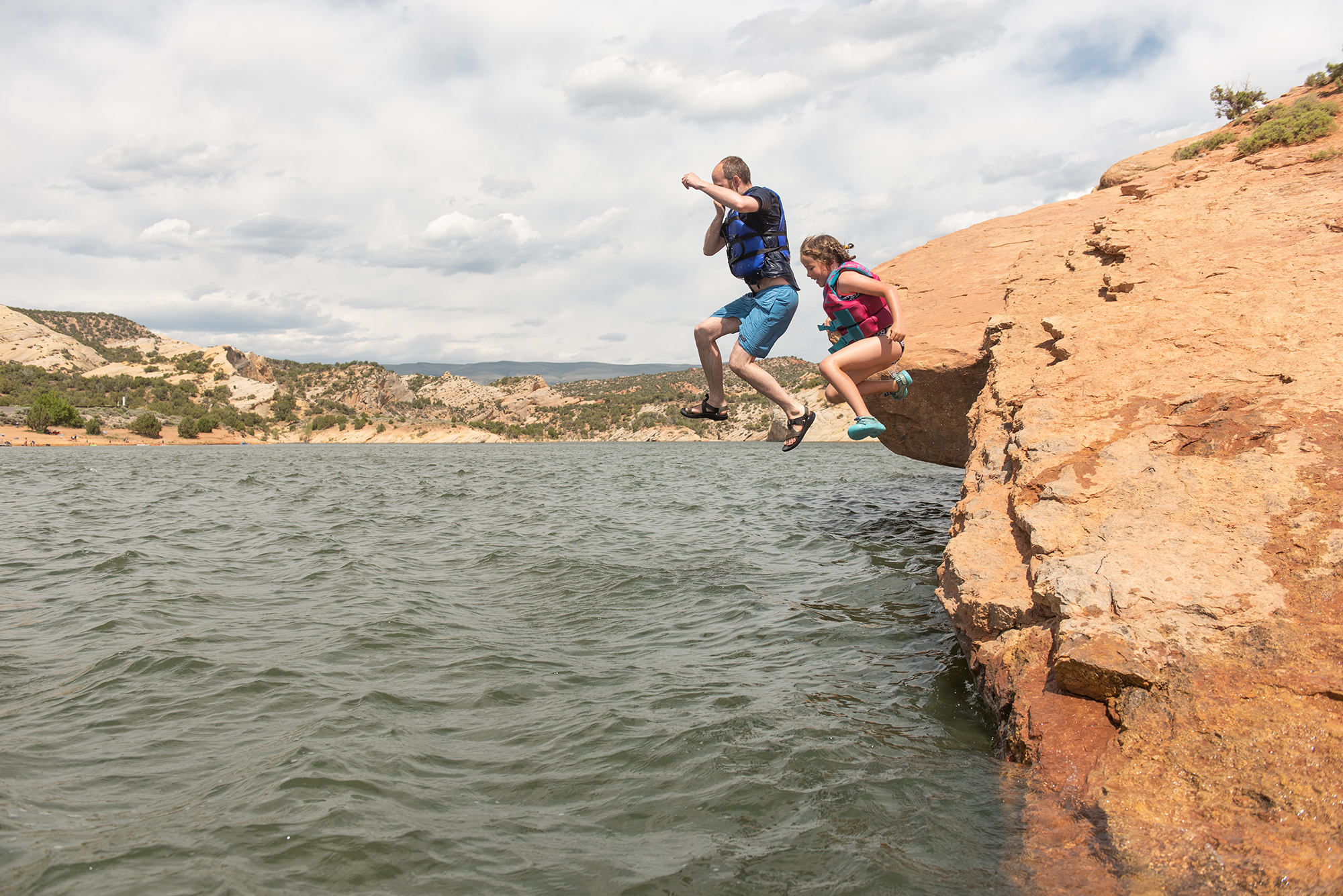 Known as “Little Lake Powell,” Red Fleet State Park offers swimming, fishing, hiking, camping, biking and more in a gorgeous sandstone lake setting.