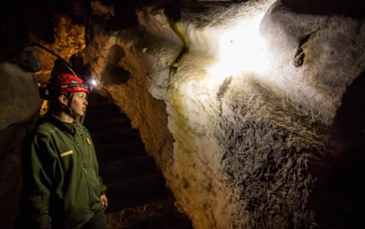 Timpanogos Cave National Monument offers popular cave tours during summer and early fall.