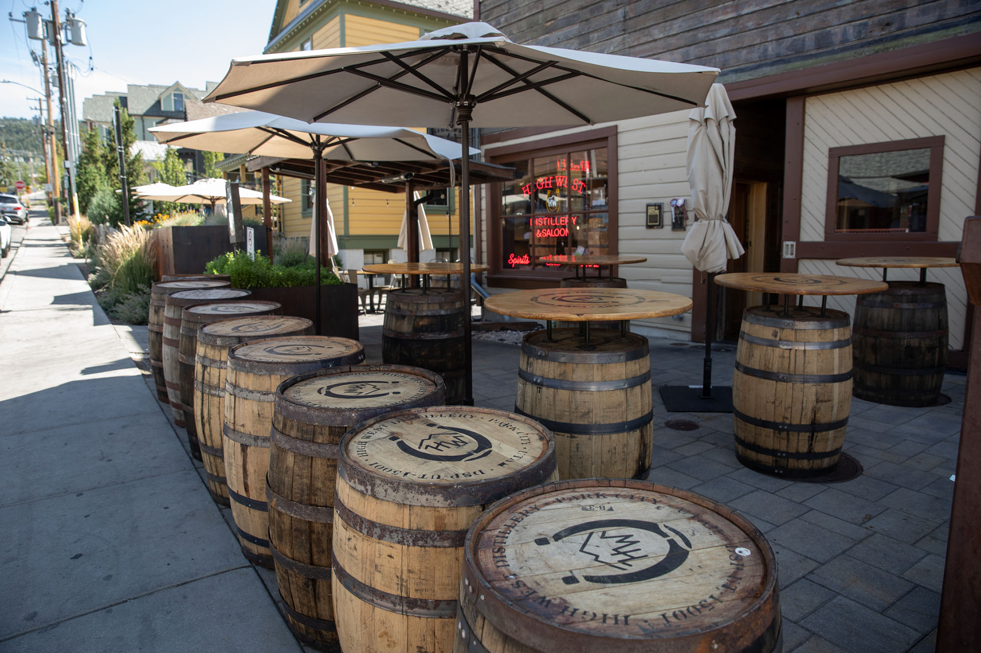 El histórico High West Saloon en Park City