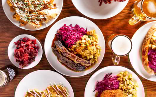 A sampling of Oktoberfest fall food favorites.