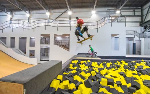 Woodward Park City is a world class, year-round action sports destination with state of the art equipment.