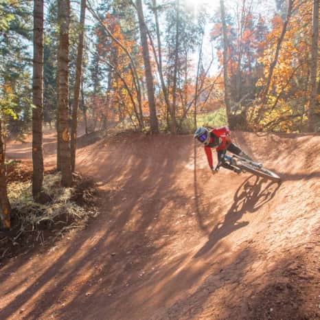 Woodward is the smallest of Park City’s bike parks, but it makes up for it with endless laps.