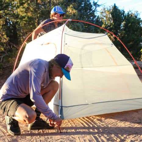 Consider a bikepacking-specific tent for a good night sleep.
