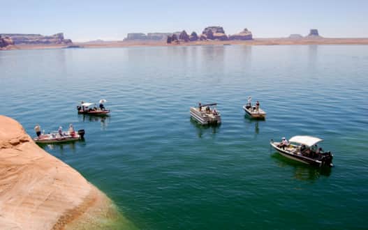 Lake Powell offers world-class fishing and incredible scenery.