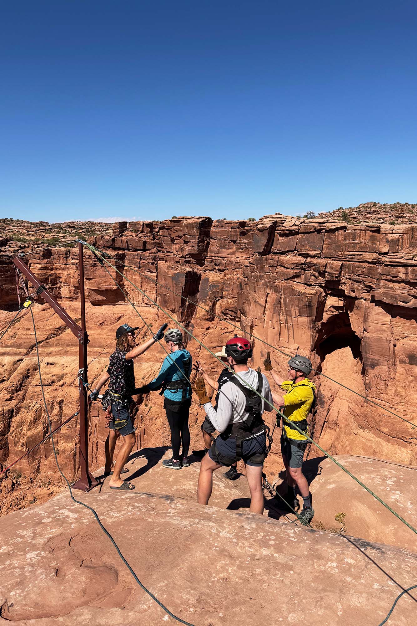 Others in your party can watch and snap pictures before they take their own jump. The age requirement to swing is eight years old and above.