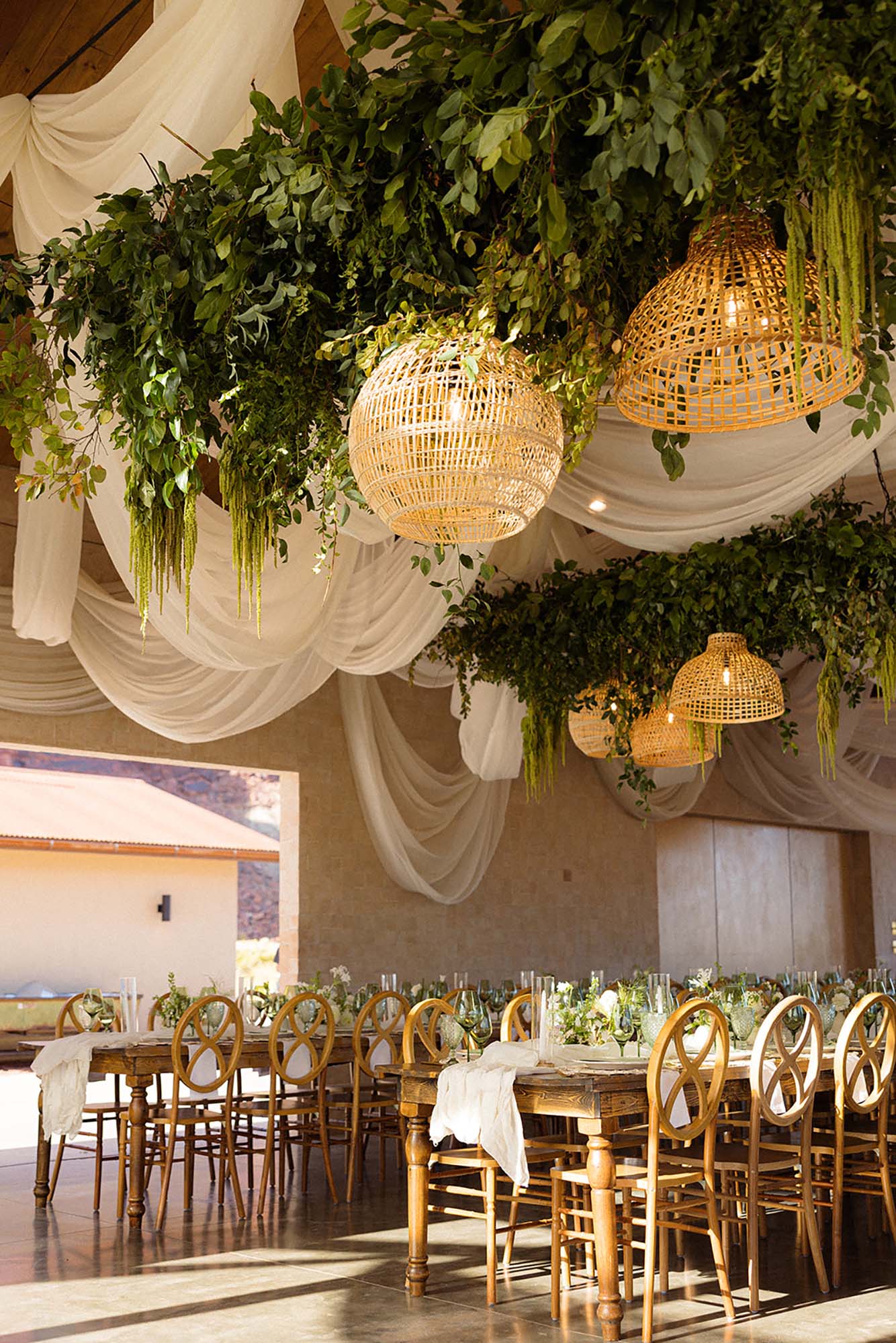 Every detail, from the hand-crafted furniture to a climate-controlled indoor space, is all visually cohesive to help match your unique vision.