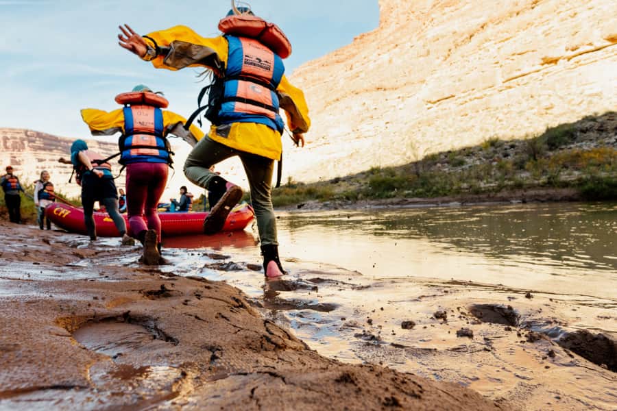 With moderate rapids, the San Juan is a great rafting option for beginners and families.