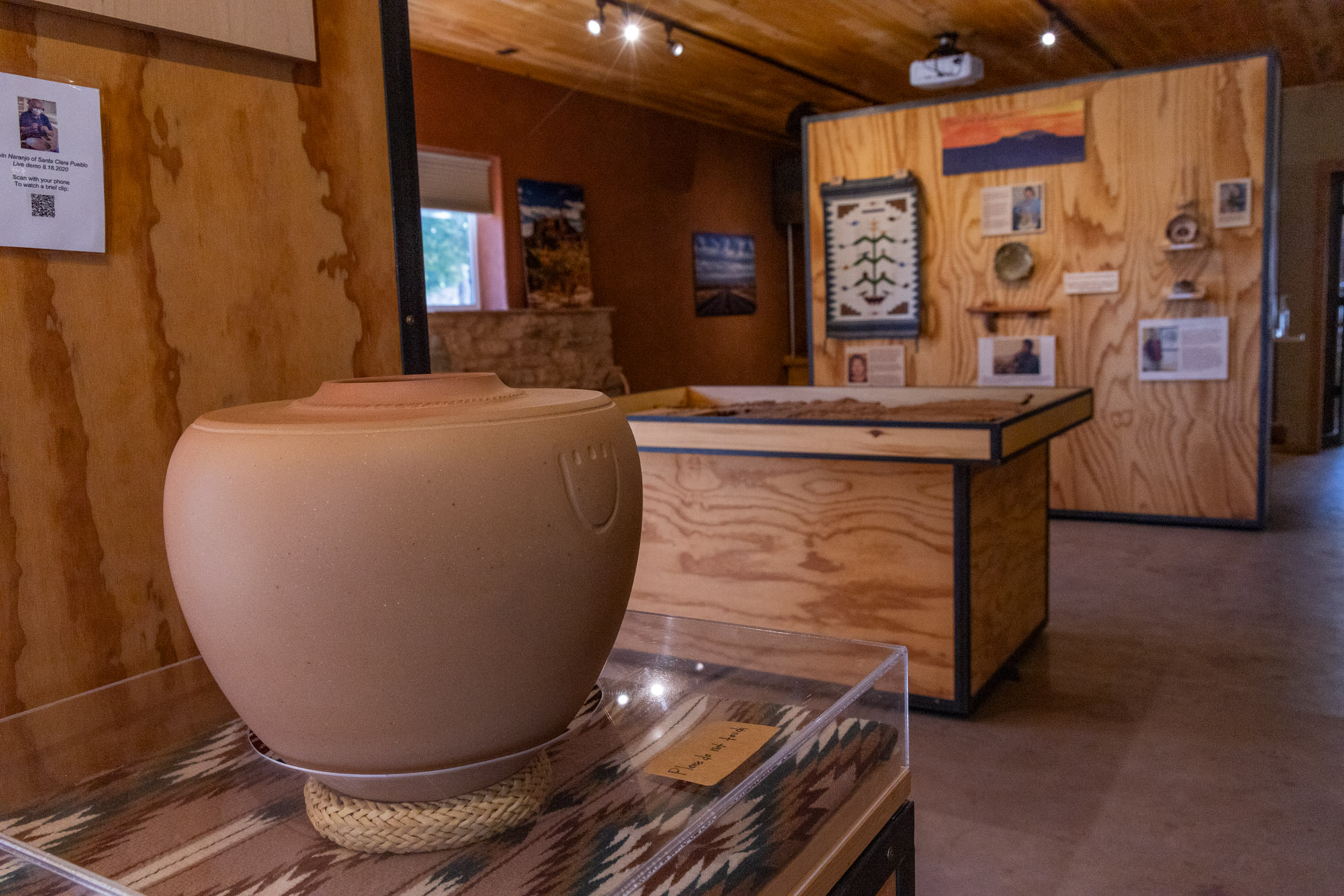 "They Did Not Vanish" displays both recreations of historical artifacts as well as original pieces created using traditional techniques from Indigenous makers.