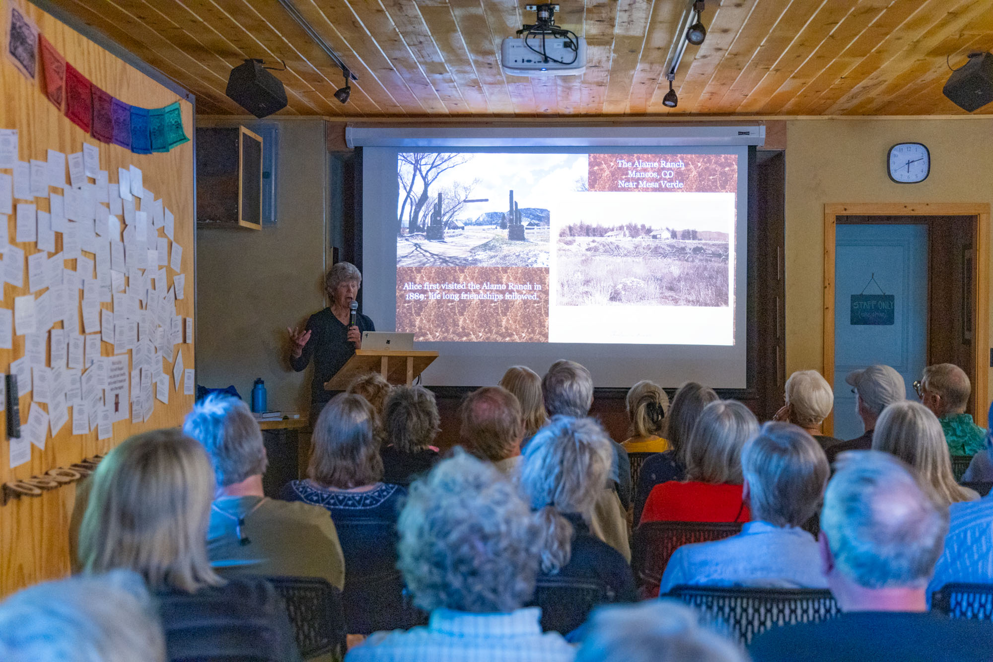 The center hosts educational programs for youth and the local community.