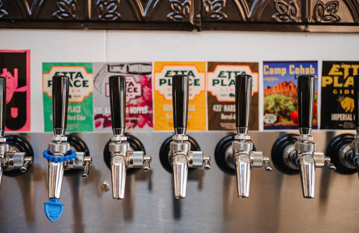 The addition of Etta Place's taproom in 2024 gives visitors the chance to try their large variety of ciders.