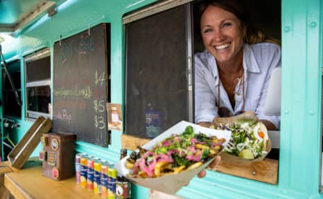 When you're at the Boulder Community Market, be sure to check out the tasty offerings of Magnolia's Street Food.