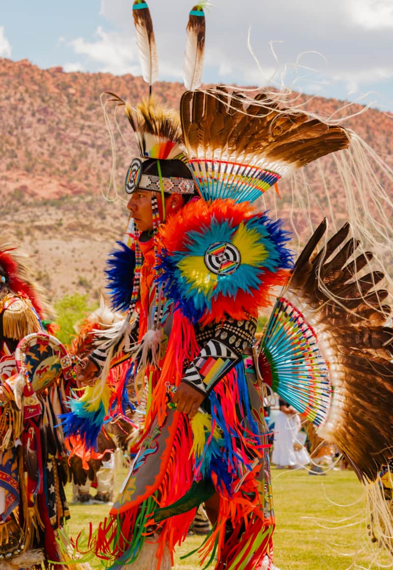 These traditional outfits are made by hand, often by the very people who wear them or by their family members.