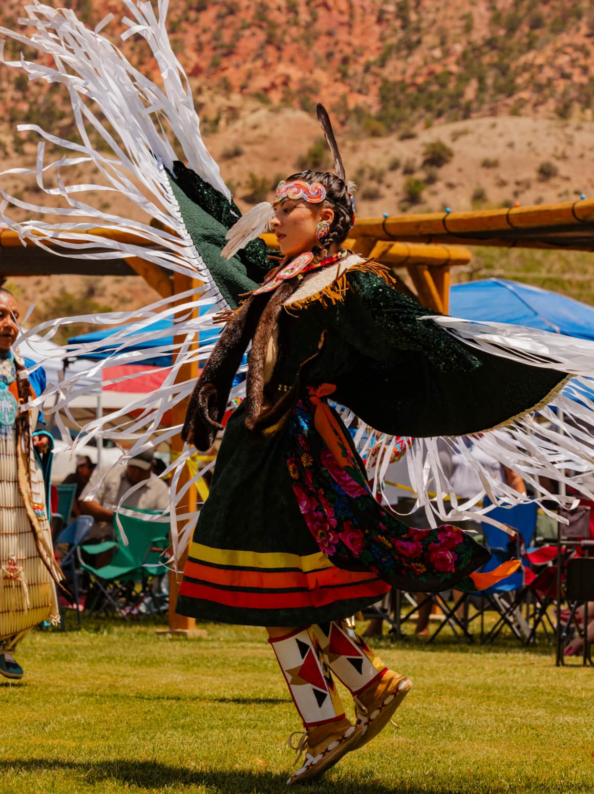 The Paiute Restoration Powwow is held annually in Cedar City and is open to everyone willing to attend with respect.