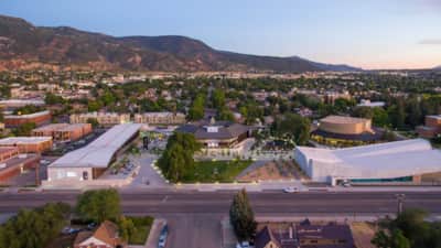 The Beverley Taylor Sorenson Center for the Arts is home to several performance spaces, including the Engelstad Shakespeare Theatre, the Randall L. Jones Theatre and the Eileen & Allen Anes Studio Theatre.