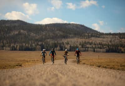 Biking the Aquarius Trail System