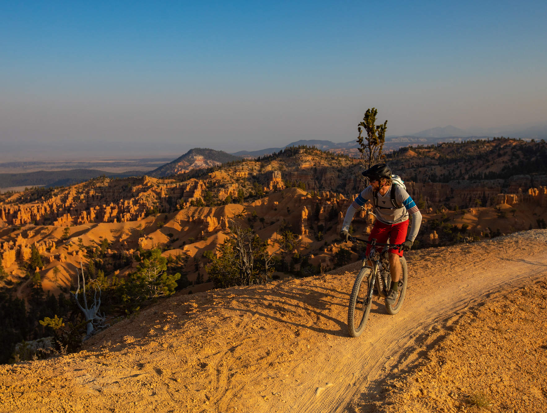 Biking the Aquarius Trail System