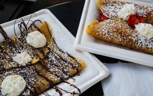 The French Spot offers delicious French pastries, coffee and other dishes.