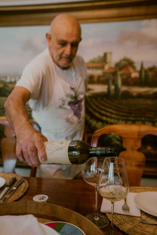 Vigneron Roberto Alvarez has his own heart and hands in every step of production at The Vine Yard.