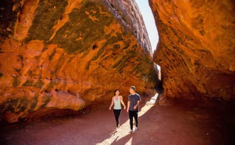 The desert sets a perfect stage for a rendezvous — think all-day Vitamin D, pink sunsets and fresh dry air.
