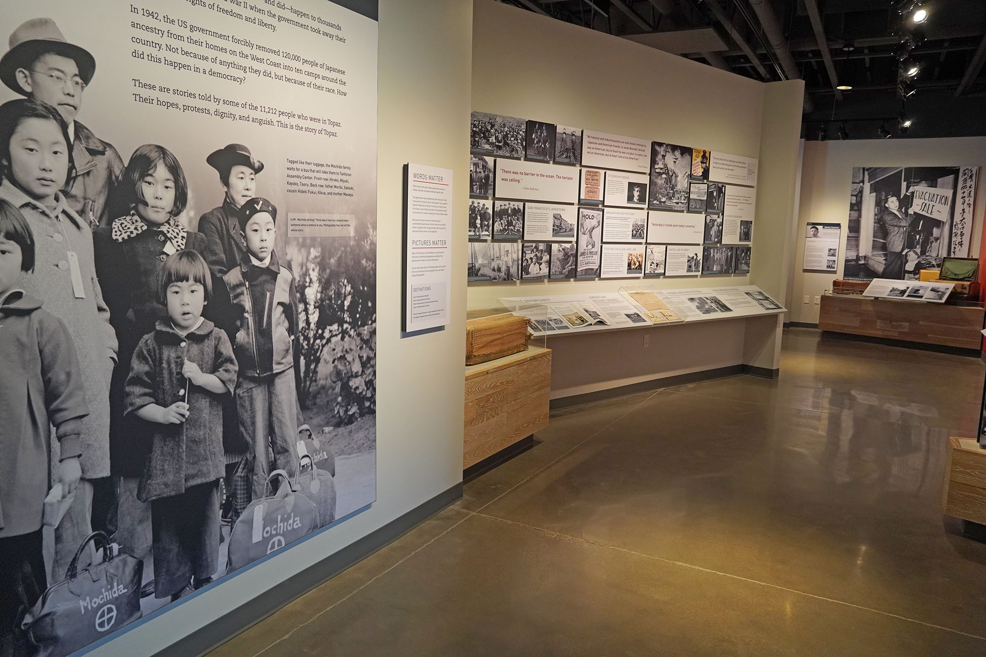 At its peak, the population of the camp was between 8,100 and 8,300 people.