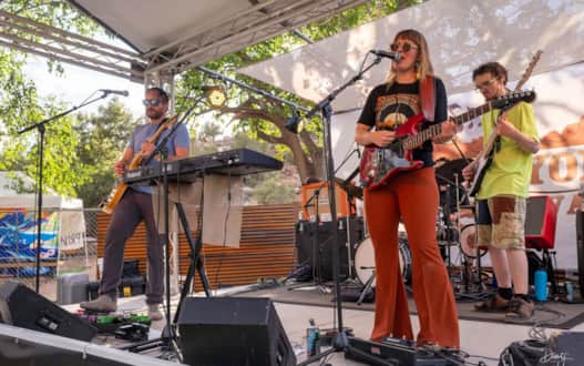 The Zion Canyon Music Festival features two stages with talented bluegrass and folk artists alike.