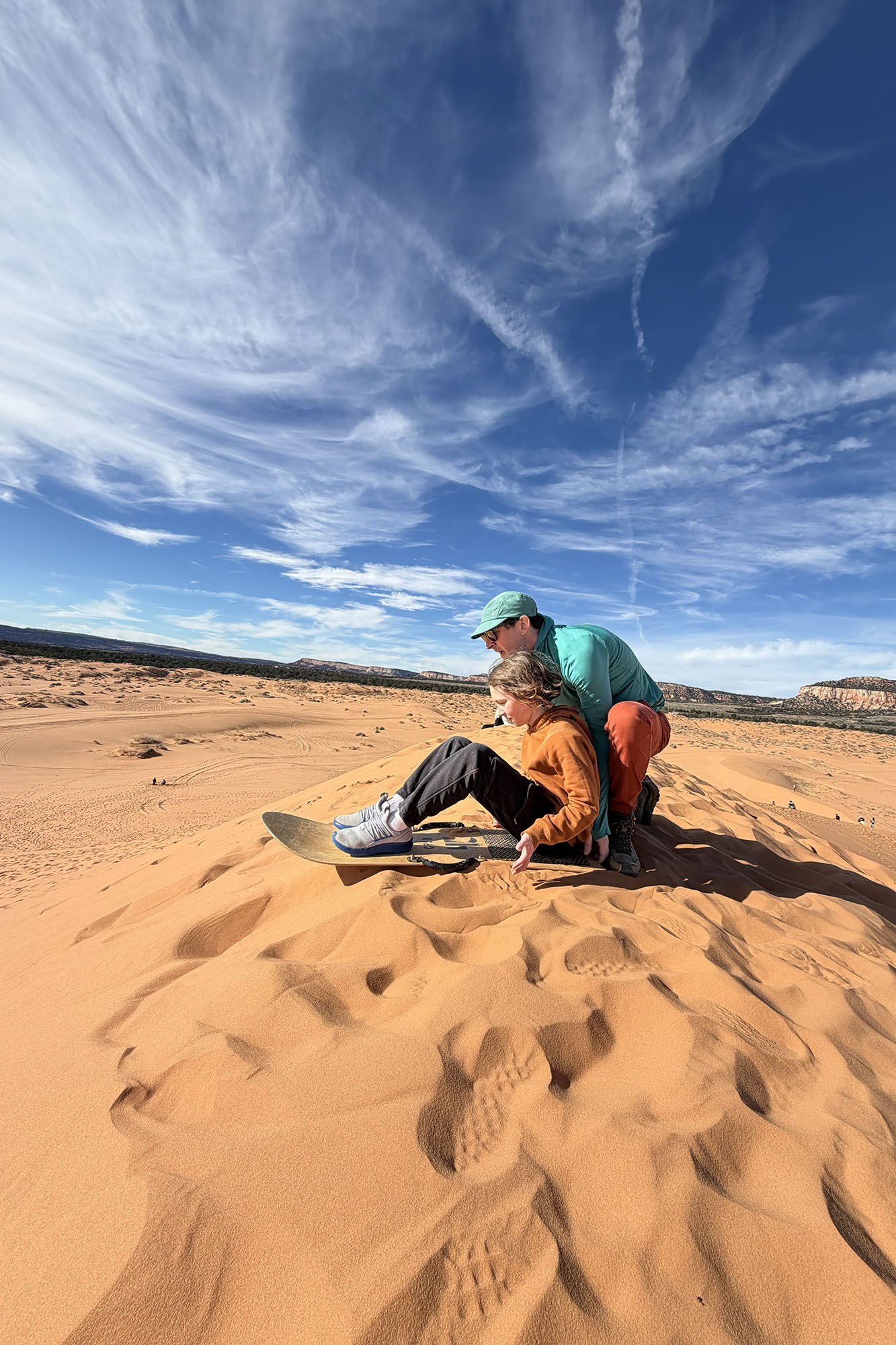 View of Coral Pink Sand Dunes State Park