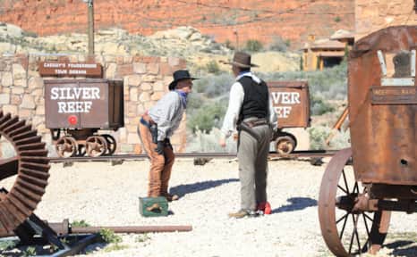 Silver Reef is named after the silver vein that initially struck there in 1866.