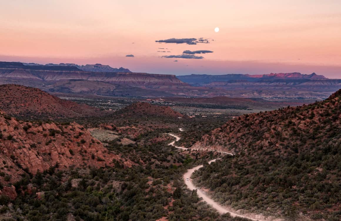 Between the mountains of the Pine Valley Wilderness you can find remnants of early pioneer settlements in towns that still exist, like Pine Valley, or in towns that vanished overnight, like Hamblin.