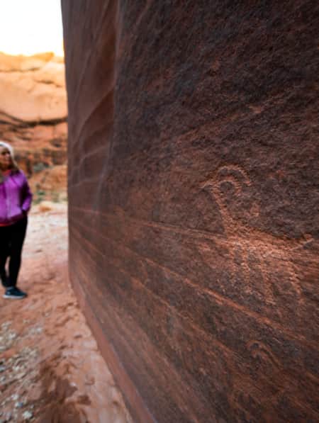 Kyle canyon slots trail Kyle canyon slots trail