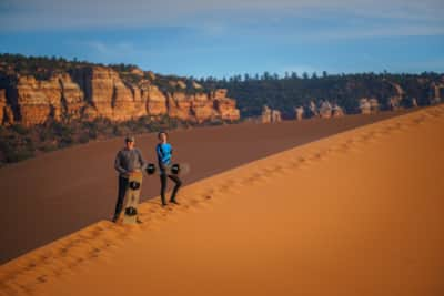 Find Bigfoot at Coral Pink Sand Dunes