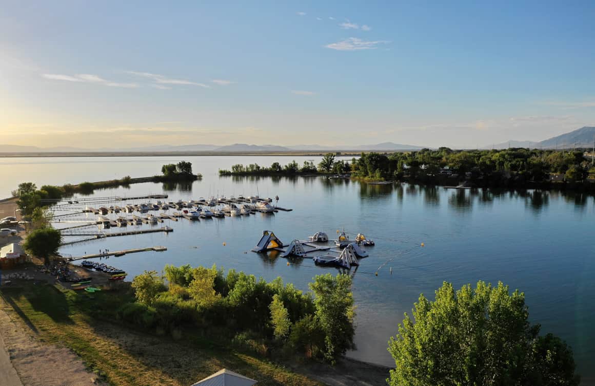 Willard Bay State Park is a freshwater reservoir that is located only miles from both Ogden and Brigham City, and offers awesome camping and boating, excellent birding and exciting fishing.