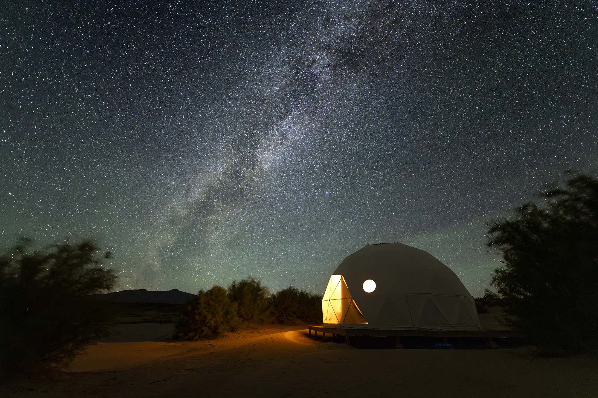 The park's high elevation makes it an ideal spot for stargazing with wide open spaces, rolling hills and a clear night sky.