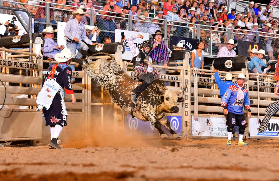 Ogden Pioneer Days includes a parade and massive rodeo.